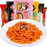 Instant noodles imported from Korea abnormal spicy noodles 140g Sanyang Turkey noodles wholesale bagged instant noodles Korean Ramen