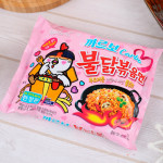 Instant noodles imported from Korea abnormal spicy noodles 140g Sanyang Turkey noodles wholesale bagged instant noodles Korean Ramen