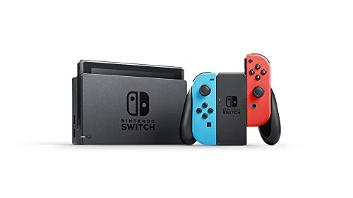 Nintendo Switch – Neon Red and Neon Blue Joy-Con (Renewed): Video Games