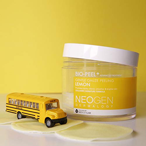 DERMALOGY by NEOGENLAB Bio-Peel Gauze Peeling Pads, Lemon, 30 Count: Premium Beauty