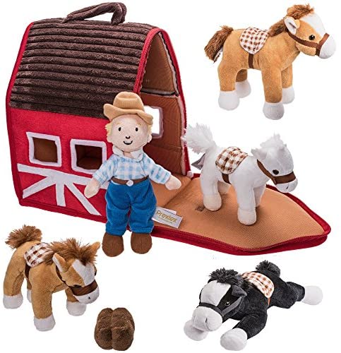 plush farm toys