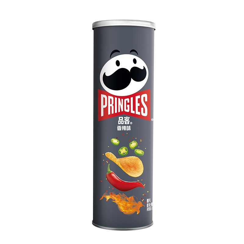Pinker Potato Chips 110g Canned Original Flavor Potato Chips Expanded Onion Cheese Flavor Snack [fragile, no return, no exchange]