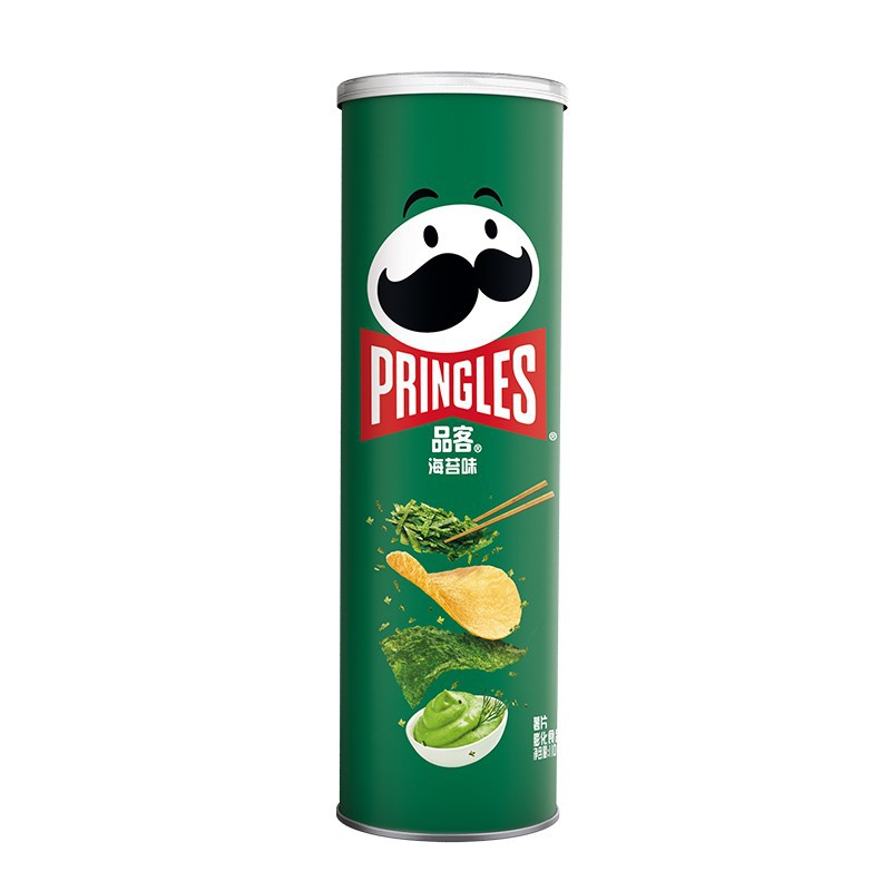 Pinker Potato Chips 110g Canned Original Flavor Potato Chips Expanded Onion Cheese Flavor Snack [fragile, no return, no exchange]