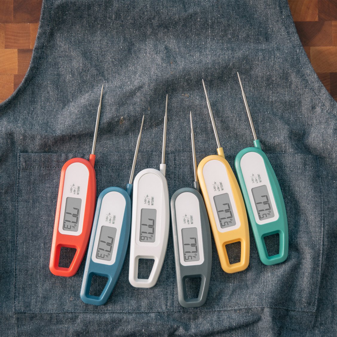 Lavatools Javelin® Ultra-Fast 2-Second Digital Instant Read Meat Thermometer for Grill and Cooking, 2.75
