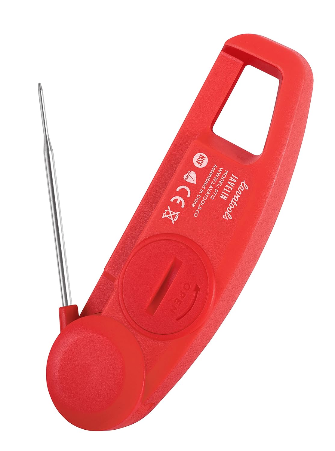 Lavatools Javelin® Ultra-Fast 2-Second Digital Instant Read Meat Thermometer for Grill and Cooking, 2.75