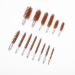 Cross border source gun barrel brush cleaning brush set gun cleaning set copper brush steel wire brush cotton brush combination set