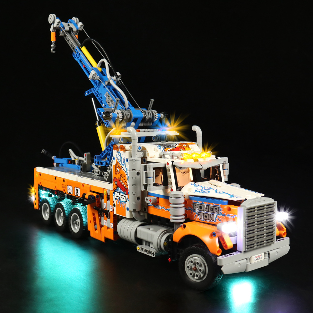 Compatible with LEGO 42128 heavy trailer lighting GC series cross-border dedicated for integrated LEGO lighting