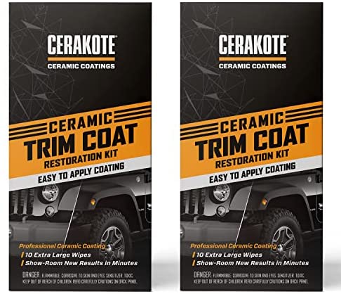 Cerakote Ceramic Trim Coat Kit, Detail Trim Restorer - CerakoteCeramics