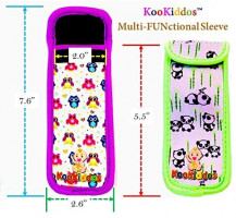 KooKiddos Popsicle Holders For Kids, Ice Pop Sleeves, Reusable Popsicles Covers, Neoprene Storage Popsicle Bags, Freeze Pops Sleeve, Freezer Pops Ice Pops Insulator, Popcicle Holder Pack 8 Designs: Home &amp; Kitchen