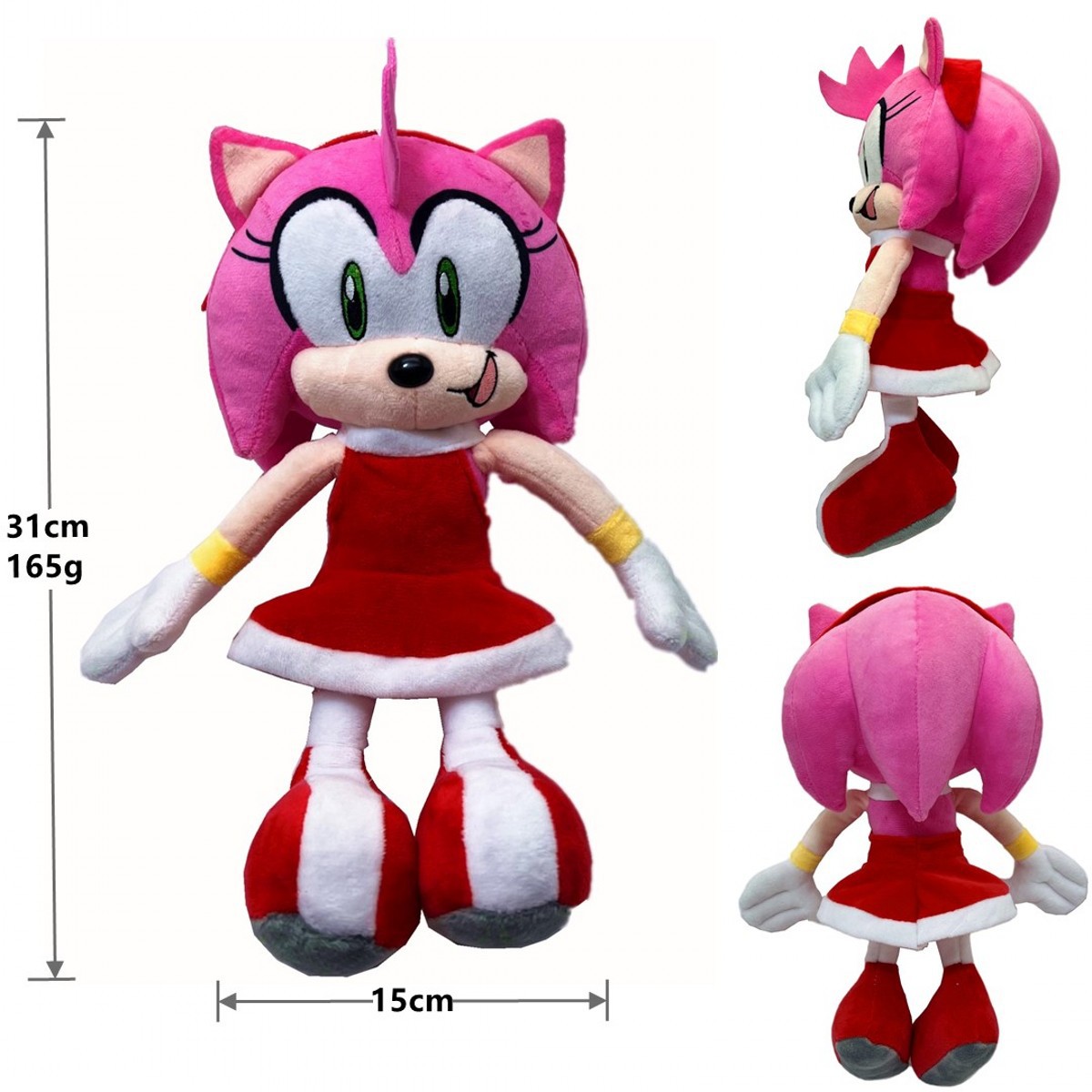 Cross -border hot sale Sonic doll supersonic plush toy mouse hedgehog doll spot direct supply