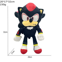 Cross -border hot sale Sonic doll supersonic plush toy mouse hedgehog doll spot direct supply