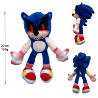 Cross -border hot sale Sonic doll supersonic plush toy mouse hedgehog doll spot direct supply