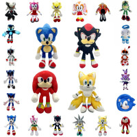 Cross -border hot sale Sonic doll supersonic plush toy mouse hedgehog doll spot direct supply