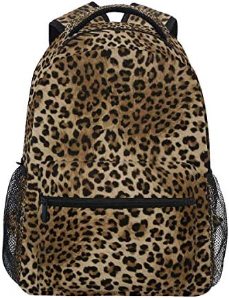 3 Pieces Brown Leopard Animal Cheetah Print School Bags for Kids Girls  Fashion Backpack Adjustable Shoulder Book Bag Set with Lunch Box Pencil  Case 