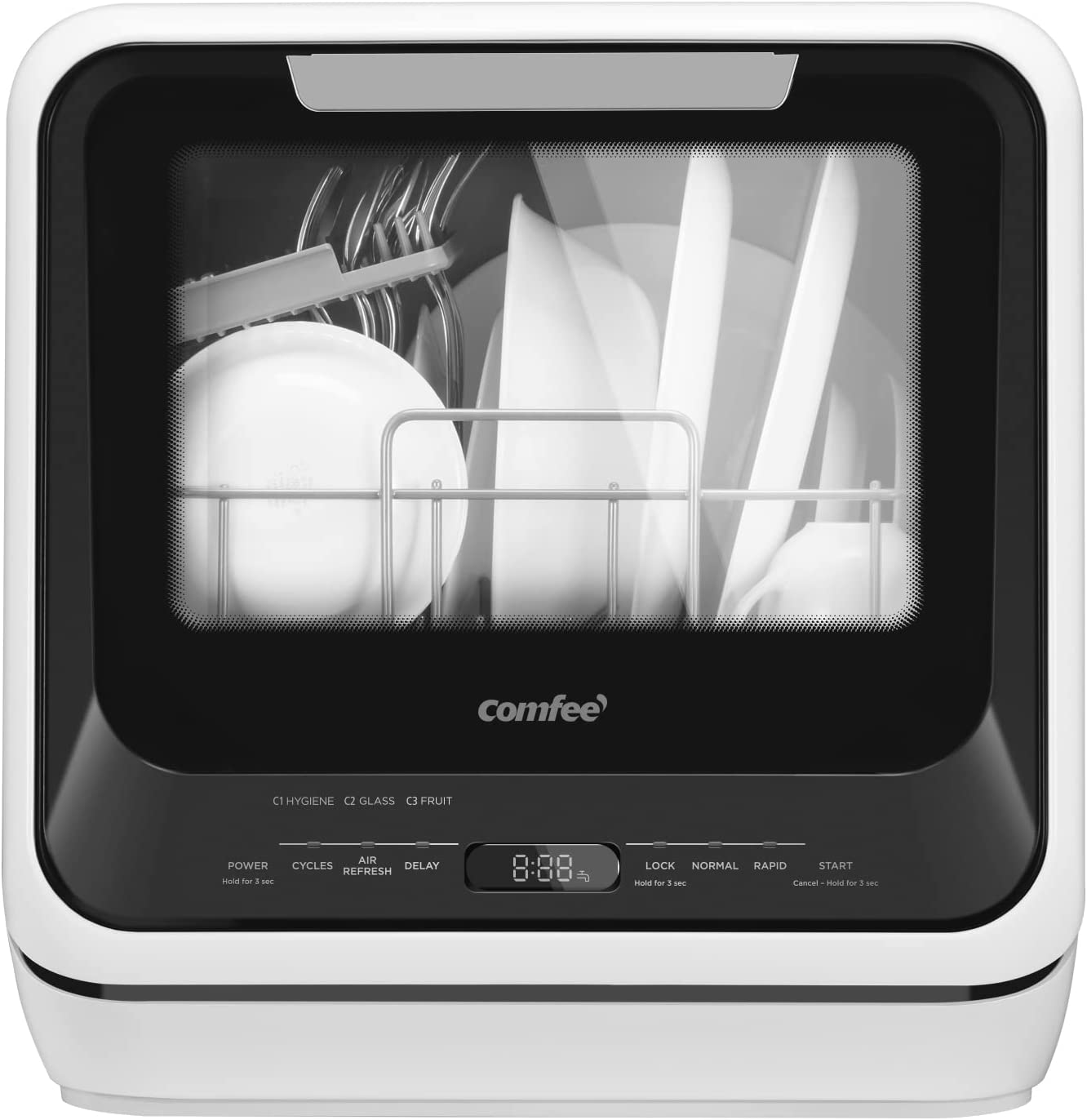 HAVA TDQR01 Compact Countertop Dishwasher User Manual