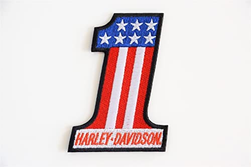 Harley Rocker Patches Embroidered Motorcycle Patch Large – by Nixon Thread  Co. (12″) VENDOR Product