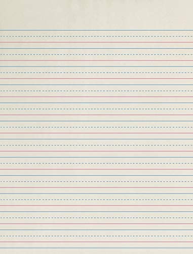 School Smart Primary Chart Paper, 1 Inch Ruled, 24x32 Inches