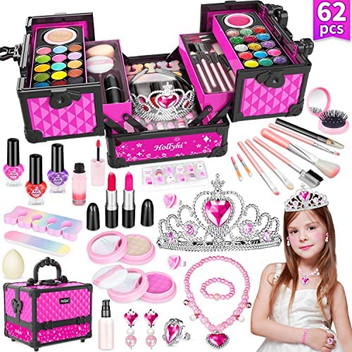  Toys for Girls,Kids-Makeup-Kit for-Girl-Toys for 3 4 5