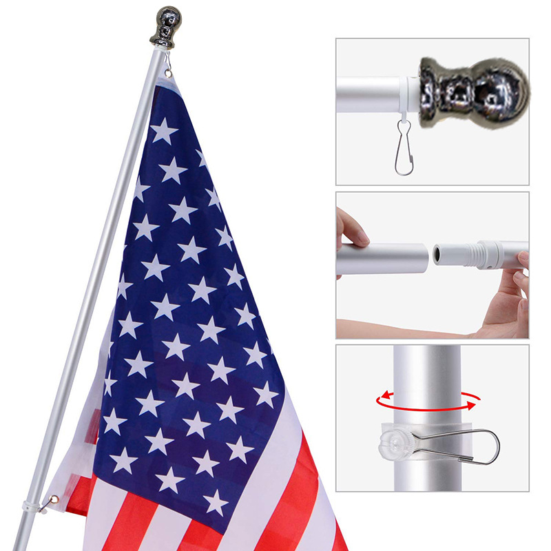 Wholesale Sales 2 Outdoor 1.8m Aluminum Alloy Hanging Flag Suspension ...