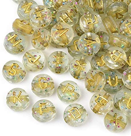 FASHEWELRY 500Pcs Acrylic Cube Vowel Letter Beads 4.5mm Black Square Letter  Beads A/E/I/O/U Initial Alphabet Beads Friendship Bracelet Letter Beads