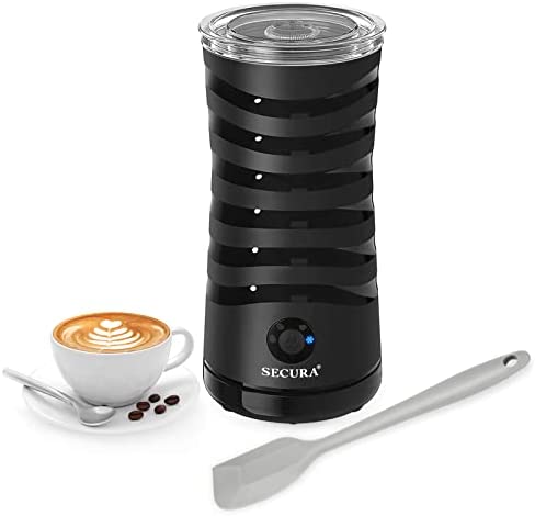 Starument Electric Milk Frother and Steamer - Automatic Milk Foamer &  Heater for Coffee, Latte, Cappuccino, Other Creamy Drinks - 4 Settings for  Cold Foam, Airy Milk Foam, Dense Foam & Warm