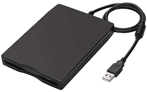 USB Floppy Drive, MthsTec 3.5" USB External Floppy Disk Drive 1.44 MB Slim Plug and Play FDD Drive for PC Windows 2000/XP/Vista/Windows 7/8/10/Mac(Black): Computers & Accessories