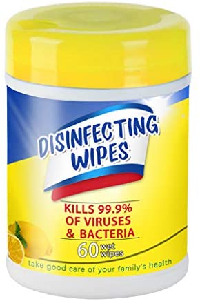 Disinfecting_Wet_Wipes, Portable 2020 New Professional and Natural Skin-Friendly 75% A1cohol Wet Cotton Pads Travel Home : Sports & Outdoors