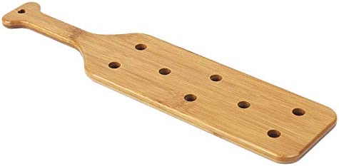 BATTIFE 14 inch Bamboo Paddle Lightweight Durable Smooth Paddle with Airflow Holes