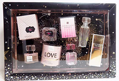 Victoria's Secret Eau De Parfum Gift Set - .25 oz in Love, Tease, Bombshell, and Heavenly : Beauty