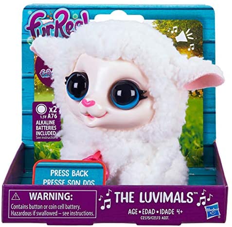 furReal The Luvimals Cottonball: Toys & Games