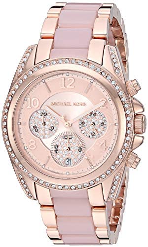Michael Kors Women's Blair Quartz Watch with Stainless Steel Strap, Multi, 20 (Model: MK6763): Watches