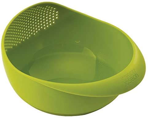 Joseph Joseph Prep & Serve Multi-Function Bowl with Integrated Colander, Small, Green: Kitchen & Dining