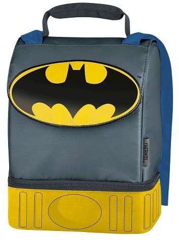Thermos Batman Cape High Quality Dual Lunch Kit: Kitchen & Dining