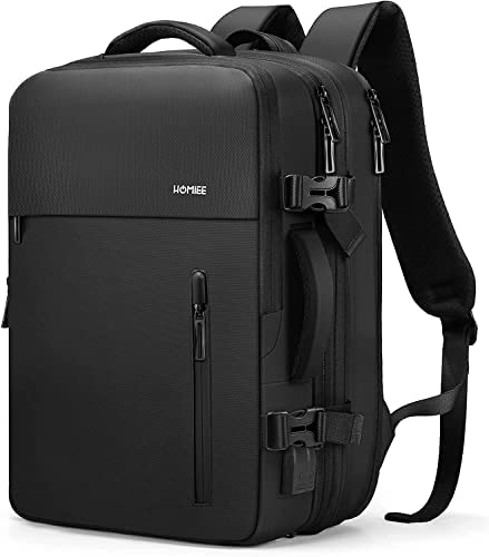 SYCNB Large Travel Backpack for Women Men, Carry On Backpack Flight  Approved, Personal Item Travel Bag Waterproof Luggage Backpack Small Laptop