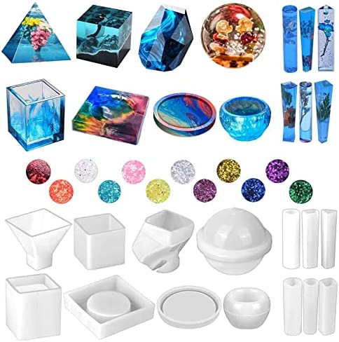 resin mold kit with resin molds
