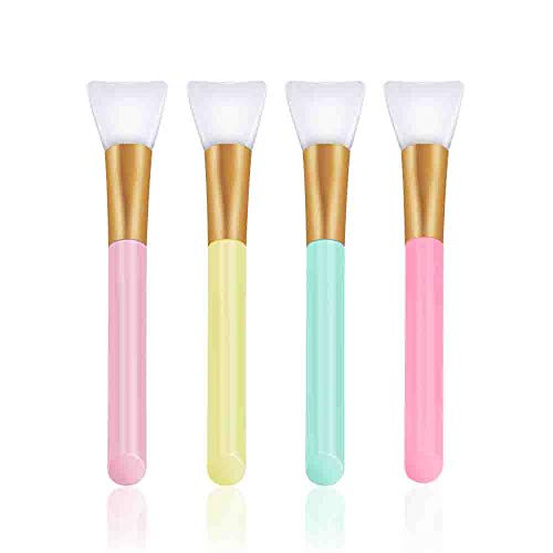 Wholesale JABINCO 4pcs Silicone Face Mask Brushes, Flexible Facial Mud