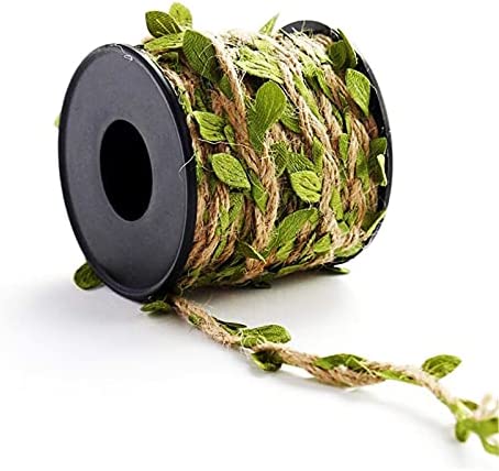 984 FT Natural Jute Twine,1.5mm Twine String,3ply Thin Ribbon Hemp Twine(3  Roll)