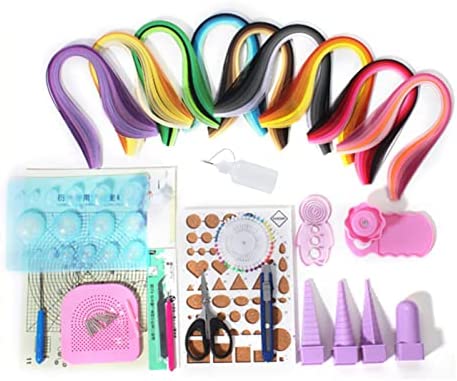 IMISNO Quilling Kits - Quilling Tools and Supplies,Paper Crimper,Quilling Paper