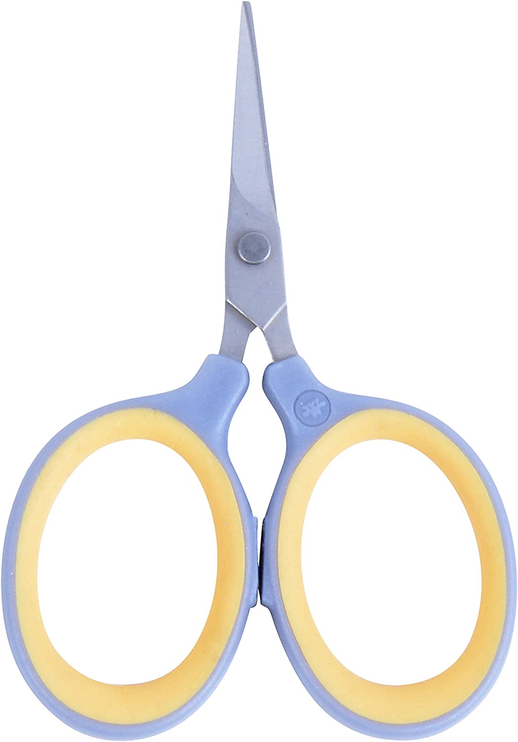 HALO FORGE Round Tip Sewing Scissors: Small Safety Sharp Tiny Fabric  Scissors, 4.75 Inches Silver Stainless Steel Shears for Cutting Yarn Thread