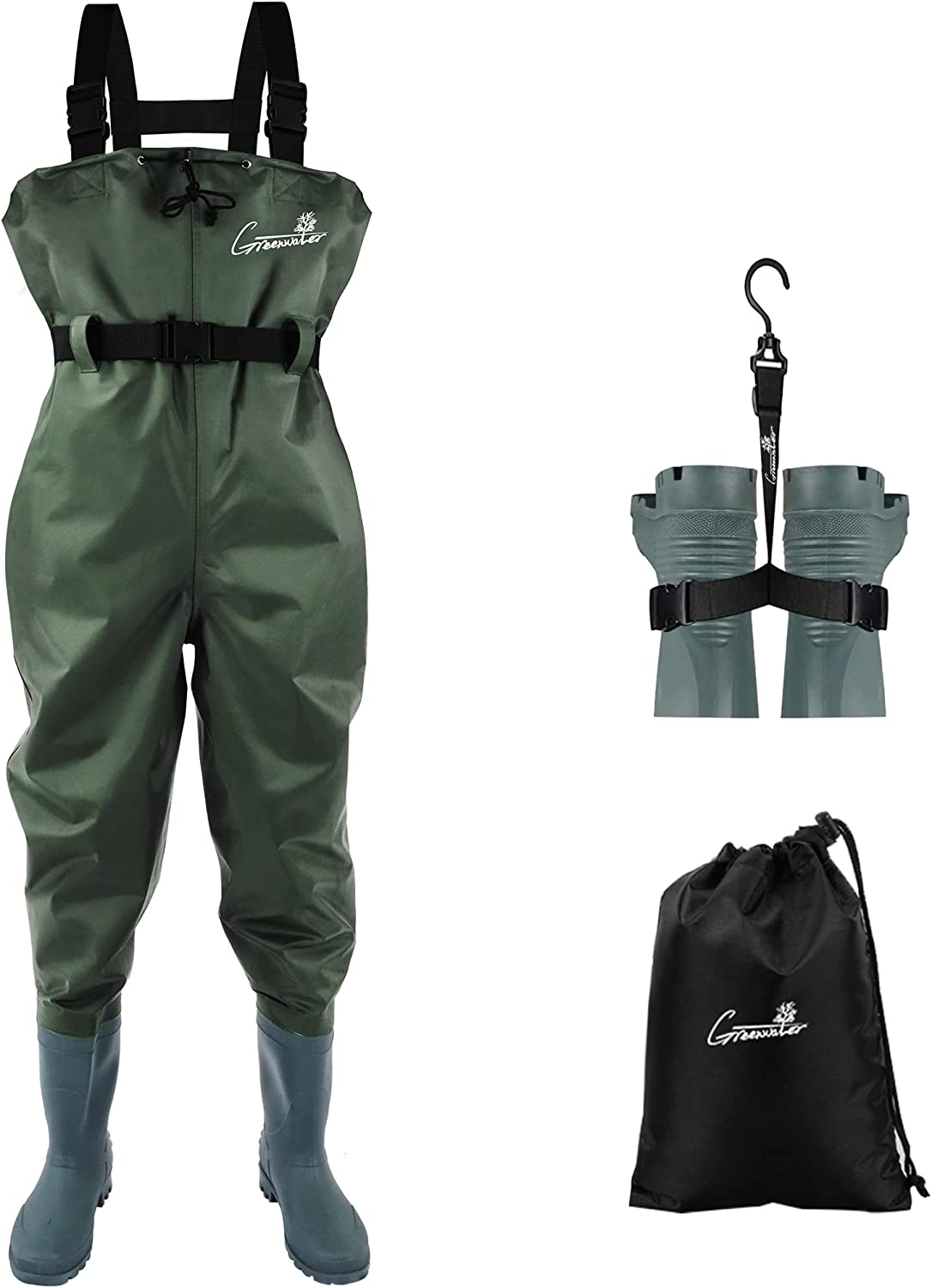 Wholesale GREENWATER Fishing Chest Waders for Men Women with Boots
