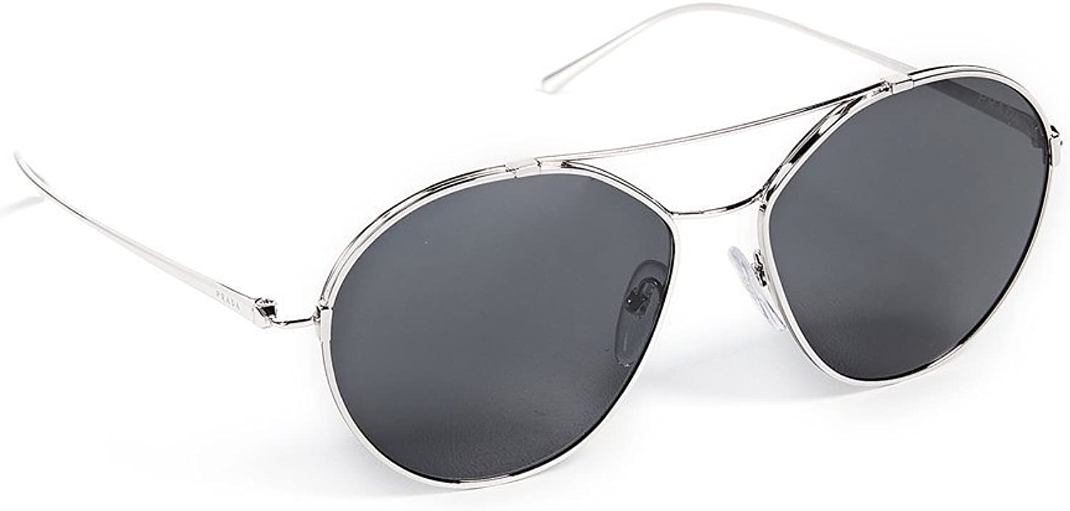 Wholesale Prada PR56US Sunglasses 1BC5S0-55 - Silver Frame, Grey PR56US-1BC5S0-55  | Supply Leader — Wholesale Supply