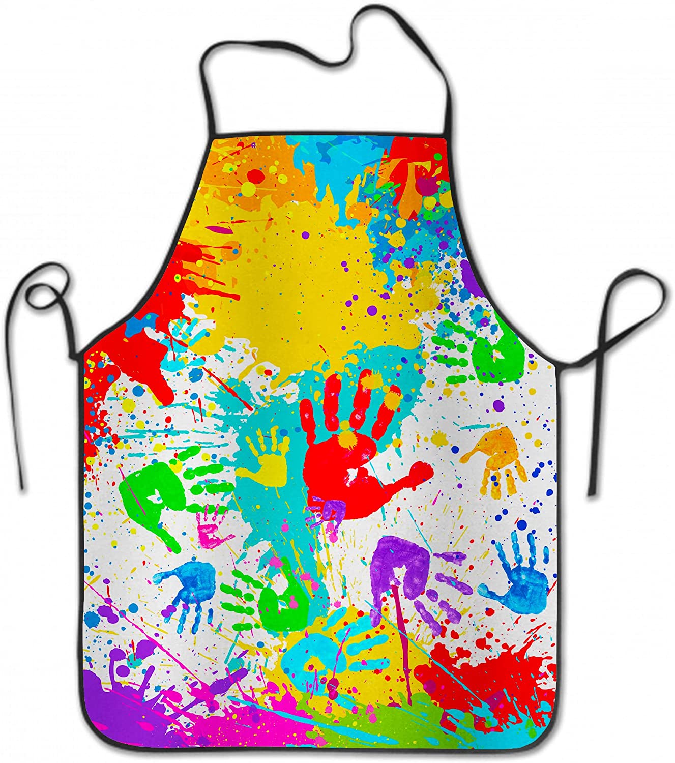 FreeNFond Adjustable Artist Apron with Pockets for Women Men Canvas  Painting Aprons for Arts Gardening Utility or Work