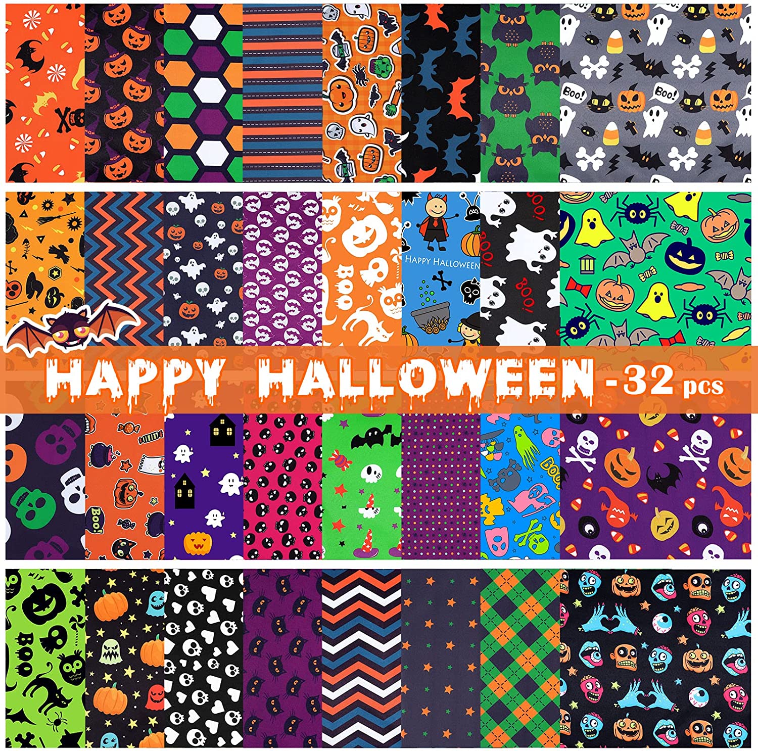 Halloween Fabric Yard WholeSale - Price List, Bulk Buy at