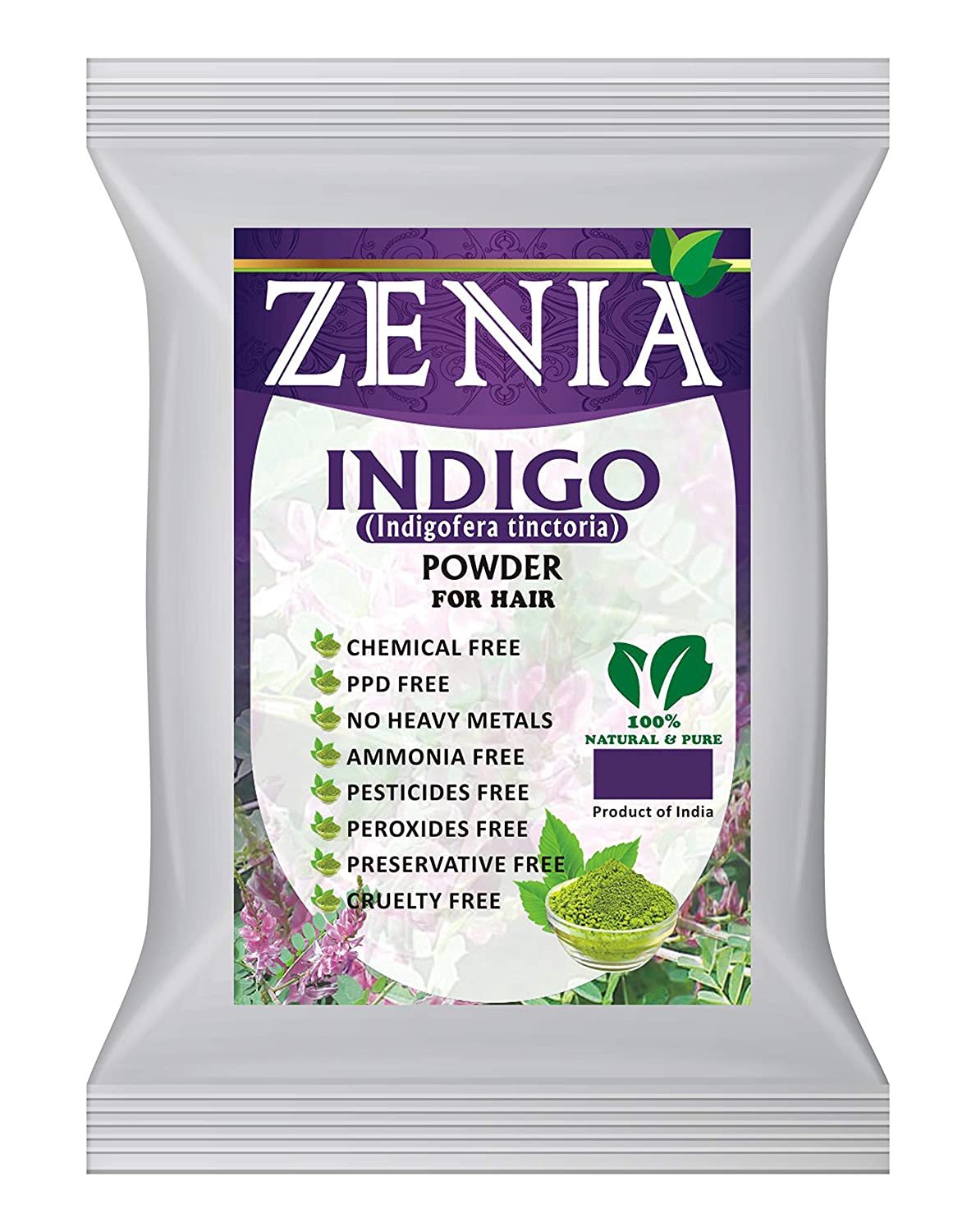 Indigo Powder for Hair Dye / Color - The Henna Guys (200g)