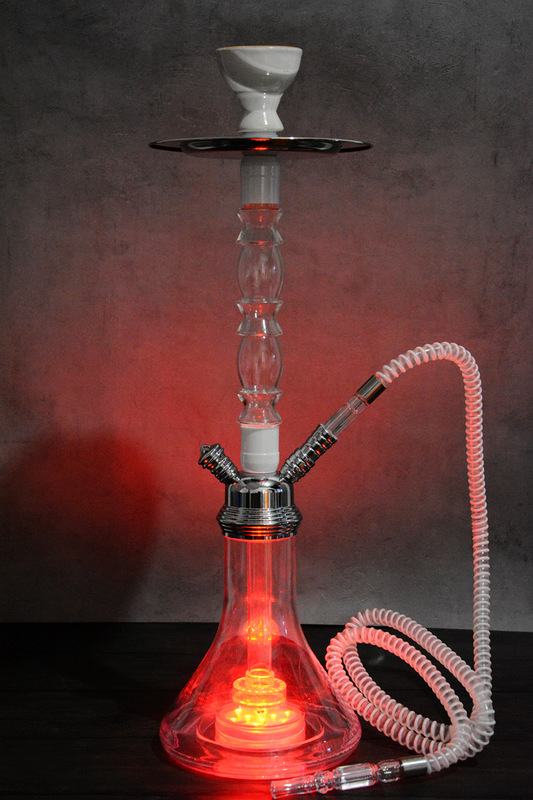 Wholesale Acrylic Hookah Shisha Arabian Hookah Finished With Light