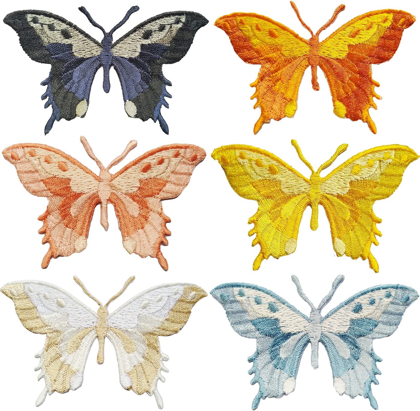 Simplicity Iron-On Appliques Monarch Butterfly 3 X1-3/4 1/Pkg,  3 x 1.75, Multicolor