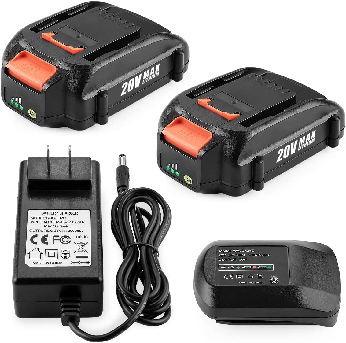 WA3524.1 WORX® 24V Lithium Battery Rebuild Service – MTO Battery