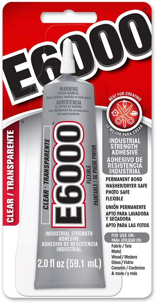 E6000® Glue Black Med Viscosity 3.7oz tube 230031 (2 Tubes) – Creative  Wholesale