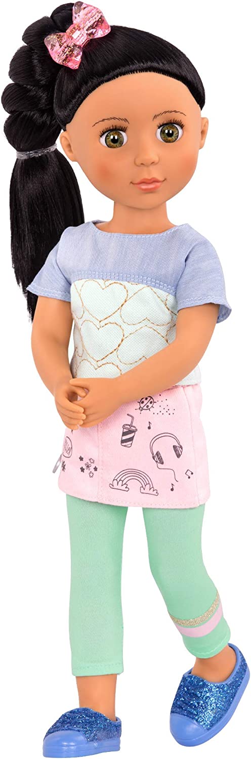 Glitter Girls - Sashka 14-inch Poseable Fashion Doll for Girls Age 3 & Up