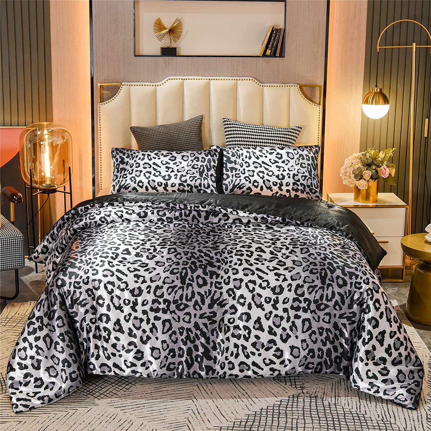 Queen Size Bedding Set Leopard Print WholeSale - Price List, Bulk